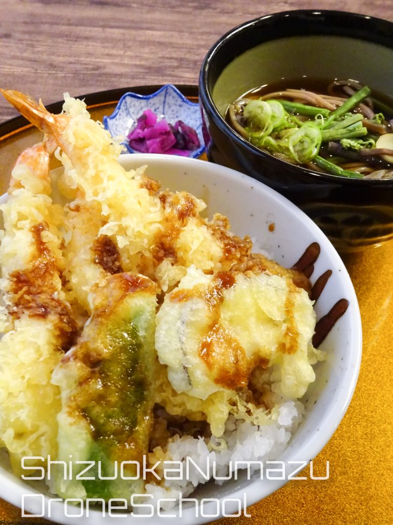 天丼 山菜そば 和食 中伊豆ワイナリー